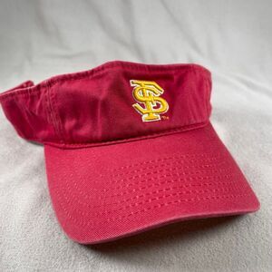 Florida State Seminoles Visor‎ Hat Men Adjustable Red Gold NCAA College The Game